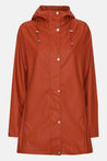 Ilse Jacobsen Jacket Rain87 Light Mid-Length Coat Light Brick  | Dalston clothing