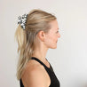 Lekkie hair accessory Lekkie Miri Marble Claw Black & White  | Dalston clothing