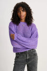 Pom Knitwear POM Amsterdam Lilac Pullover | Dalston clothing