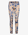 Unmade Copenhagen Hosiery Unmade Copenhagen Maile Leggings Print Beige/Blue | Dalston clothing