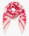 Unmade Copenhagen Scarf Print Rose/Red Unmade Katy Silk Scarf Print Rose/Red