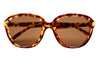 Privé Revaux sunglasses Privé Reveaux Cameo Scene Toffee Strip | Dalston clothing