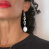 Aggrey Jewellery Jewellery Aggrey Roni Pearl Silver Earrings | Dalston clothing