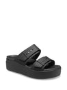 Crocs shoes Crocs Brooklyn Buckle Low Wedge Sandal | Dalston clothing