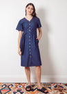 Dalston dress Evelyn Dress Indigo Chambray