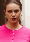 Dalston Knitwear Dalston Ava Cardigan Azalea