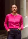 Dalston Knitwear Dalston Ava Cardigan Azalea