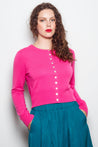 Dalston Knitwear Dalston Ava Cardigan Azalea