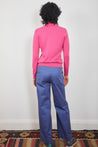 Dalston Knitwear Dalston Colette Roll Neck Sweater French Pink