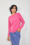 Dalston Knitwear Dalston Kate Crew Sweater French Pink