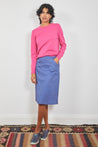 Dalston Knitwear Dalston Kate Crew Sweater French Pink