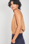 Dalston Knitwear Dalston Valentina Vest Tan Merino
