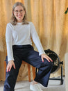 Dalston pant Dalston Sandy Pant Navy Sateen