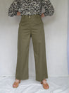 Dalston pant Dalston Sandy Pant Olive Sateen
