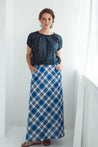 Dalston skirt Dalston Malia Skirt Blue Check