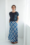 Dalston skirt Dalston Malia Skirt Blue Check