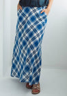 Dalston skirt Dalston Malia Skirt Blue Check