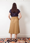 Dalston skirt Dalston Sapphire Skirt Honey