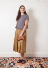 Dalston skirt Dalston Sapphire Skirt Honey
