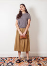 Dalston skirt Dalston Sapphire Skirt Honey