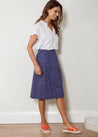 Dalston skirt Dalston Sara Skirt Lilac Print