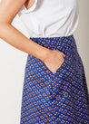 Dalston skirt Dalston Sara Skirt Lilac Print