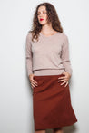Dalston skirt Dalston Sara Skirt Rust