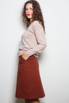 Dalston skirt Dalston Sara Skirt Rust