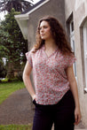 Dalston top Dalston Esme Top Floral Glitter
