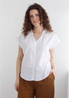 Dalston top Dalston Esme Top White Self Check
