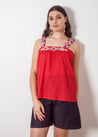 Dalston top Dalston Frida Top Poppy