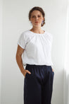 Dalston top Dalston Izzy Top White Self Check