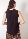 Dalston top Dalston Sofia Singlet Black