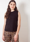 Dalston top Dalston Sofia Singlet Black