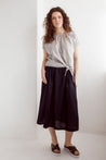 Dalston top Dalston Tizzy Top Olive Stripe