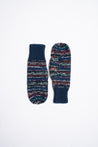 Dinadi Gloves Indigo Blue Dinadi Handknit Zero Waste Mittens Indigo Blue  | Dalston clothing