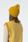 Dinadi Hat cyber yellow Dinadi Merino Thick Rib Hat Cyber Yellow