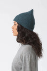 Dinadi Hat dragonfly green Dinadi Merino Handknit Rib Hat Dragonfly Green