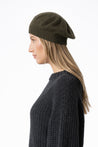 Dinadi Hat olive green Dinadi Merino Beret Olive Green