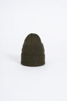 Dinadi Hat olive green Dinadi Merino Handknit Rib Hat Olive Green