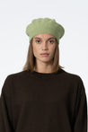 Dinadi Hat pistachio green Dinadi Merino Beret Pistachio Green