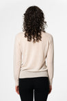 Dinadi Knitwear Dinadi Merino O-Neck Sweater - Almond White | Dalston clothing