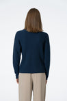 Dinadi Knitwear Dinadi Merino Rib Sweater Indigo Blue | Dalston clothing