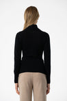 Dinadi Knitwear Dinadi Merino Turtleneck Sweater Black | Dalston clothing