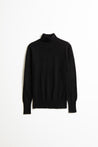 Dinadi Knitwear Dinadi Merino Turtleneck Sweater Black | Dalston clothing
