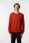 Dinadi Knitwear Dinadi Merino Unisex Sweater Burnt Orange  | Dalston Clothing