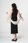 Dinadi Scarf almond white Dinadi Merino Woven Scarf Almond White