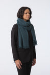 Dinadi Scarf dragonfly green Dinadi Merino Woven Scarf - Dragonfly Green