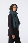 Dinadi Scarf dragonfly green Dinadi Merino Woven Scarf - Dragonfly Green