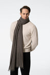 Dinadi Scarf mulch brown Dinadi Merino Woven Scarf Mulch Brown